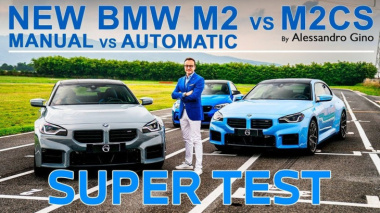 BMW M2 Automatica e Manuale vs M2 CS: Il duello in pista nel video di Alessandro Gino