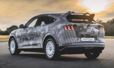 Ford Mustang Mach-E Rally: foto, interni e anticipazioni dal Goodwood Festival of Speed