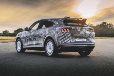Ford Mustang Mach-E Rally: presentata a Goodwood, arriverà per fine anno