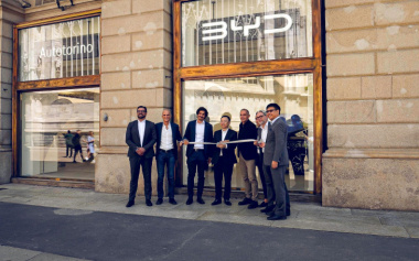 BYD apre a Milano un nuovo showroom con Autotorino