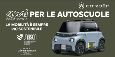 Citroën Ami nelle autoscuole per promuovere la mobilità elettrica tra i giovani