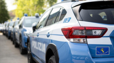 La Subaru XV in divisa arruolata in Polizia