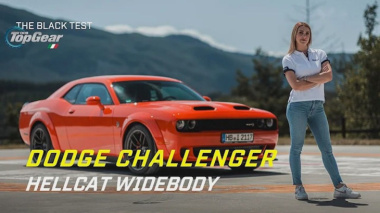 Video: Alessandra Neri prova la DODGE Challenger SRT Hellcat Widebody