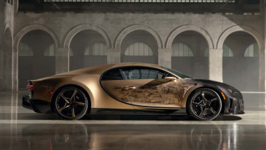 Guardate come Bugatti ha realizzato un'auto d'oro