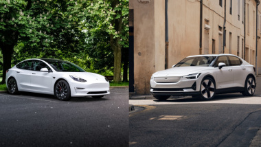 Tesla Model 3 vs Polestar 2, confronto tra berline elettriche