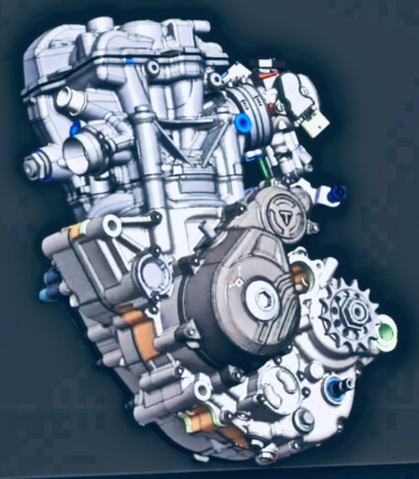 Triumph MX 2024: habemus motore