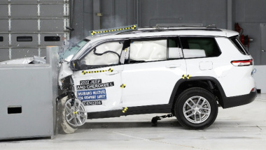 Jeep Grand Cherokee e Grand Cherokee L: massimo dei voti nei crash test di IIHS [VIDEO]