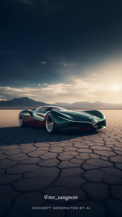 33 Stradale – L’Alfa Romeo chiede all’IA di immaginare la nuova supercar