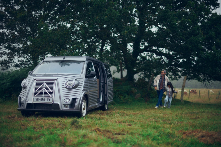 citroën type holidays: il concept del furgone retro al düsseldorf caravan show 2023