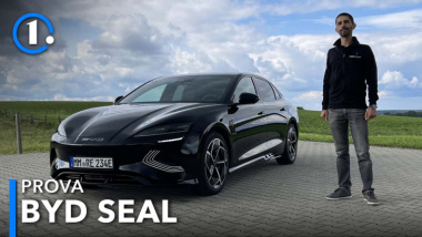 BYD Seal, prova della cinese rivale della Tesla Model 3