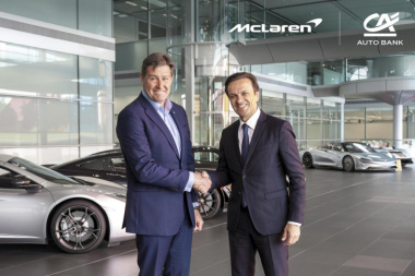 McLaren e CA Auto Bank danno vita a McLaren Financial Services