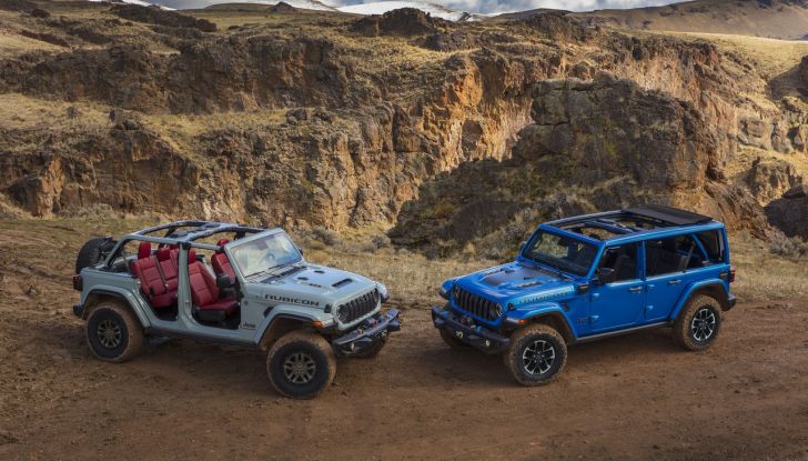 ibride,, jeep wrangler 2024 debutta ufficialmente in europa