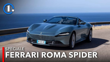 Ferrari Roma Spider, la prova in Sardegna della Rossa “scoperta”