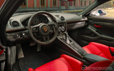 Porsche 718 Cayman GT4 RS Panamericana Special x Tag Heuer: caratteristiche, interni