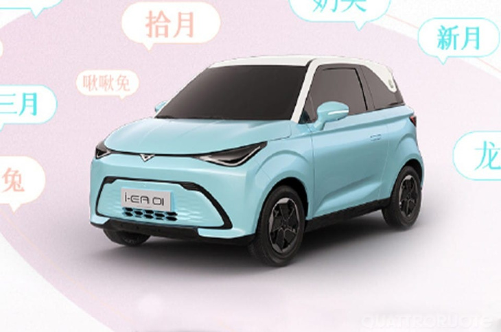 smart, chery, auto cinesi, chery kaiyi shiyue: foto e caratteristiche del clone della smart elettrica