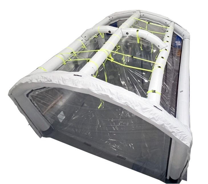 michelin inflatable lab: svelata la nuova camera bianca gonfiabile [foto]