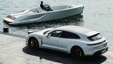 Il powertrain della Porsche Macan EV è in vendita... su una barca