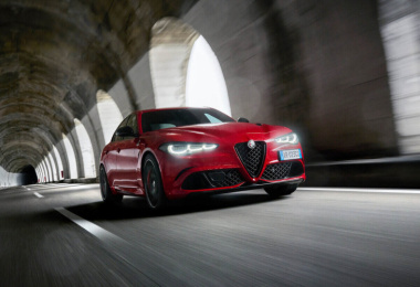 Alfa Romeo Giulia Quadrifoglio, più potente e più bella: la prova
