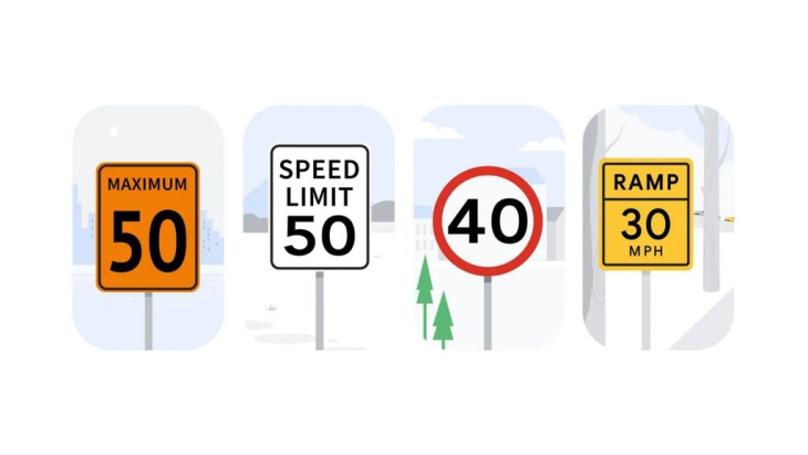 come funzionano i limiti di velocità di google maps