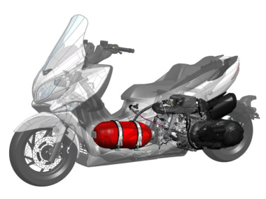 Suzuki Burgman: presentato un nuovo prototipo di scooter a idrogeno