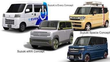 Suzuki al Salone di Tokyo, le k-car elettriche oltre eVX e Swift Concept