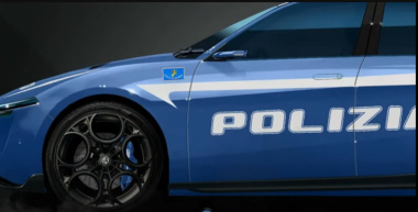 Nuova Alfa Romeo Giulia Polizia: anche la futura generazione della berlina metterà la divisa [VIDEO RENDER]