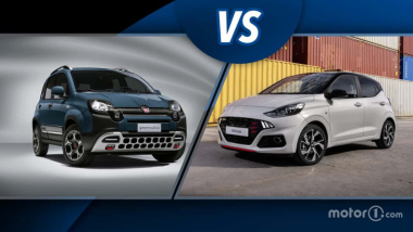 Fiat Panda vs Hyundai i10, citycar a confronto