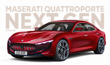 Nuova Maserati Quattroporte: ecco come potrebbe cambiare il suo design [RENDER]