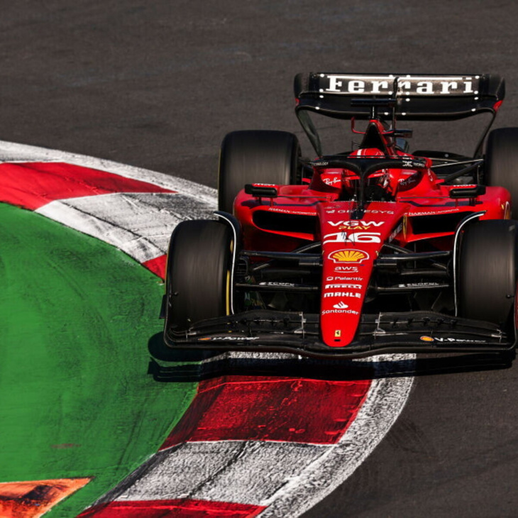 Prima fila tutta Ferrari: Leclerc in pole davanti a Sainz