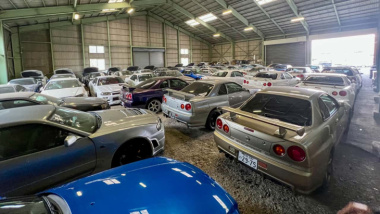 L’hangar segreto pieno di Nissan Skyline: valgono 10 milioni di euro