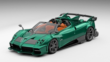 Pagani Imola Roadster, un'opera d'arte in Acquarello Light e un super V12
