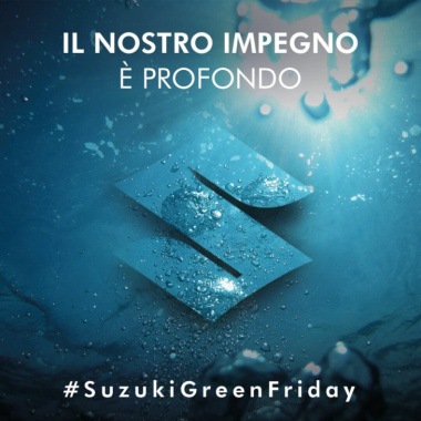 Il Suzuki Green Friday 2023 si tinge di blu