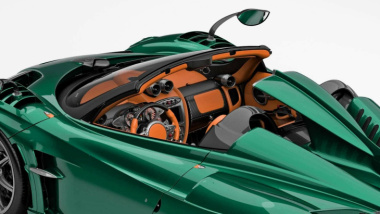 Pagani Imola Roadster, 850 cv en plein air. Linee mozzafiato, prestazioni superlative: tocca i 330 km/h. Sarà prodotta in soli 8 esemplari