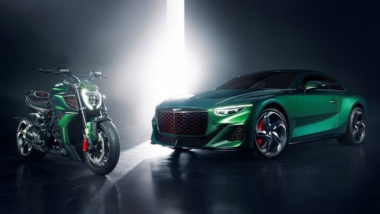 Bentley e Ducati uniscono le forze: arriva la speciale Ducati Diavel for Bentley