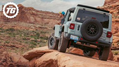 Video: la Jeep Wrangler di serie affronta il fuoristrada sullo spaventoso Cliffhanger!