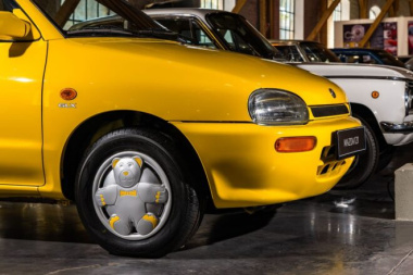 Mazda 121 Goldy: la limited edition anni ’90 ispirata agli orsetti gommosi Haribo [FOTO]