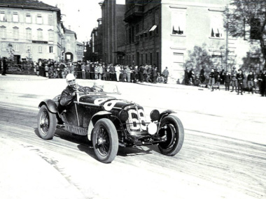 Alfieri Maserati, l'eroico pilota fondatore del Tridente