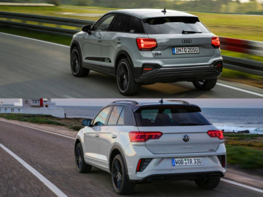 Cosa scegliere tra Volkswagen T-Roc e Audi Q2: i due SUV a confronto con dimensioni, prezzi e motori