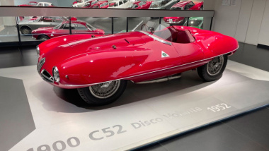 Il disco volante dell'Alfa Romeo. Le foto di un capolavoro