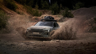 Audi Q8 e-tron edition Dakar, specialissima attrezzata per l'off-road