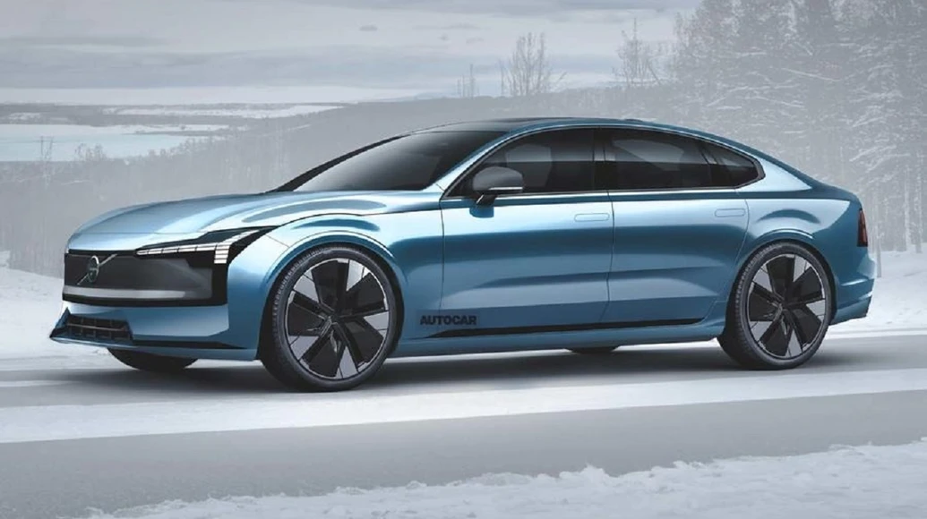Volvo ES90: la berlina elettrica sarà presentata nel 2024 [RENDER]