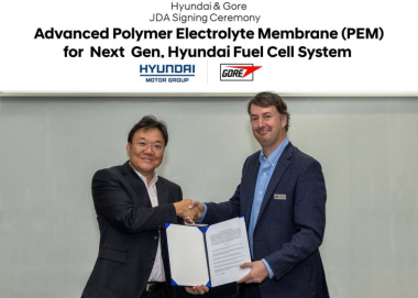 Hyundai e Kia sviluppano membrane polimeriche con Gore