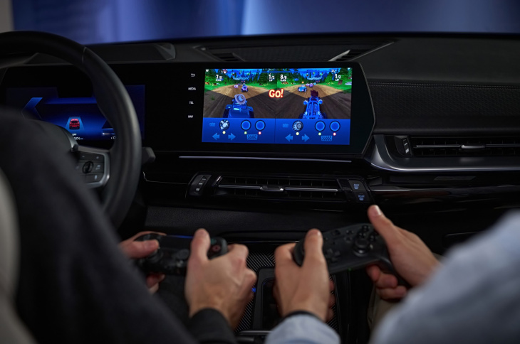 amazon, bmw mostra le ultime tecnologie al ces 2024: giochi in auto e realtà aumentata
