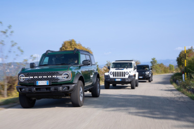 Ford Bronco, Land Defender e Jeep Wrangler: il confronto