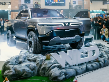 VinFast VF Wild, un nuovo concept di pick-up elettrico in mostra al CES 2024