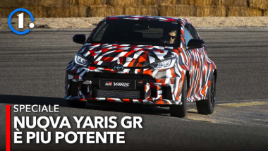 Toyota Yaris GR, prima prova del restyling 2024
