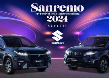 Suzuki auto ufficiale del Festival di Sanremo 2024