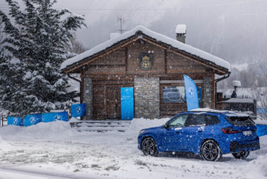 BMW da spettacolo ai piedi del Monte Bianco grazie allo Spazio BMW