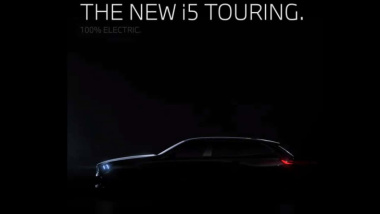 Il primo video della BMW i5 Touring