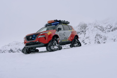 Nissan X-Trail Mountain Rescue, ideale per il soccorso in montagna